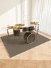 Simple Solid Piano Drum Carpet Thickened Shock Absorption Sound Insulation Non-slip Mat Light-luxury Living Room Bedroom Rug
