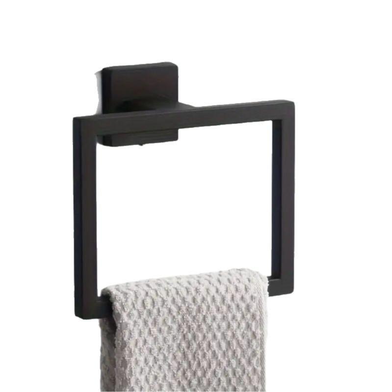 Stainless Steel Towel Ring For Bathroom With Durable Metal Holder For Home Use