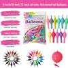 Party & Wedding Decoration Tail Balloons: 6-inch, 10-inch, 12-inch Thickened Balloons