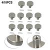 4/10pcs Cabinet Knobs Dresser Knobs Single Hole Round Handle Kitchen Cupboard Door Furniture Hardware