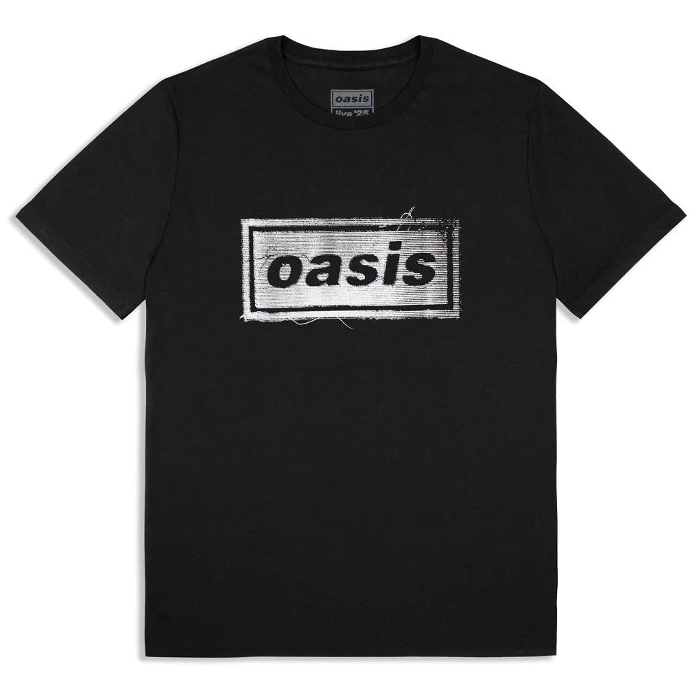 Oasis Thread Band Logo T Shirt