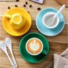 75 ml Espressotasse, verdickte Keramik-Kaffeetasse und Untertasse, kleine Milchteetassen, Teebecher, Büro-Kaffeetasse, Wassertassen, Milchbecher