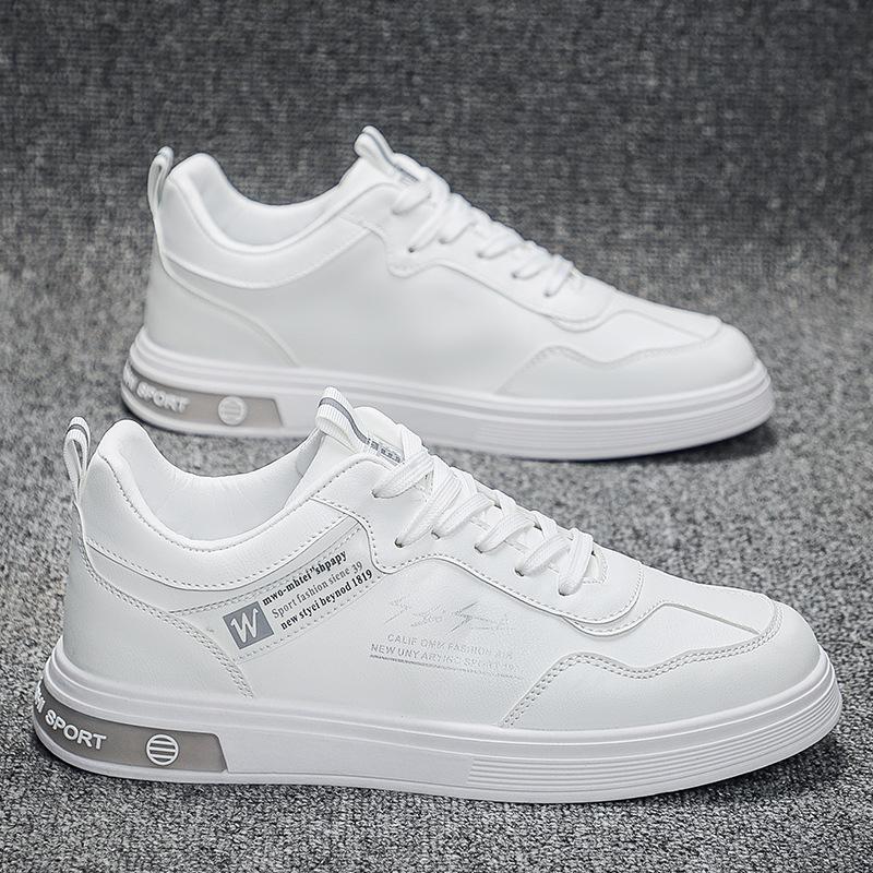 New Versatile Soft Sole White Shoes Korean Sports Casual Shoes New Style Board Shoes Non-slip Wear-resistant Running Shoes