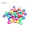 Colorful Fruit & Smiley Face Polymer Clay Beads Bracelet DIY Jewelry Accessories