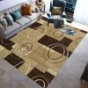 Stylish Geometric lines Washable Modern 3D Printing Carpet Mat for Living Room Bedroom Toilets Home Decoration Rugs