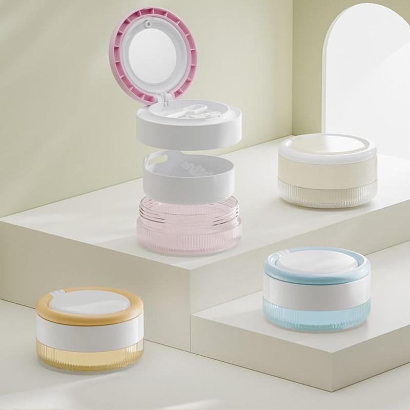 2 In 1 Multi-layer Denture Box With Lid No-Leak For Safe Retainer Storage