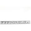 Car ABS Edge TITANIUM Emblem Body Trunk Decoration Sticker Decal for Edge (Silver, TITANIUM), ETGI-MN087