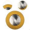 Circle Stencil Tool Template Maker Rotatable Multipurpose for Engraving , Golden Sturdy 12.5cm