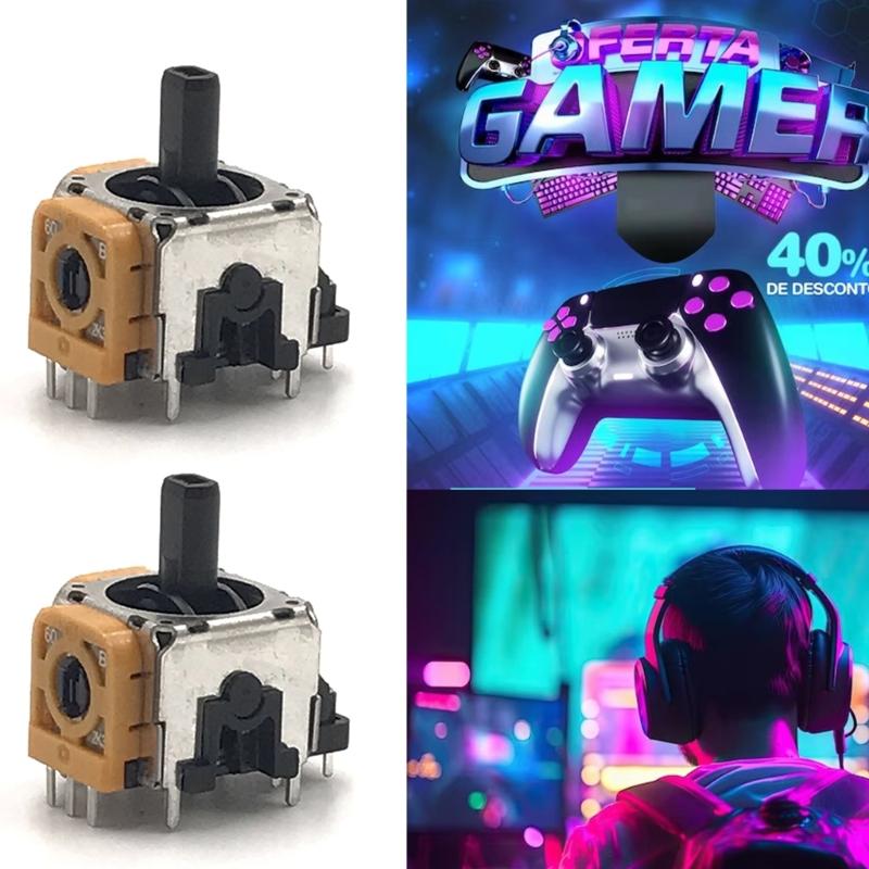 Gamepad 3D Analog Joystick Thumb Stick Controller Thumbstick Sensor Rocker Wheel Module Repair Suitable For