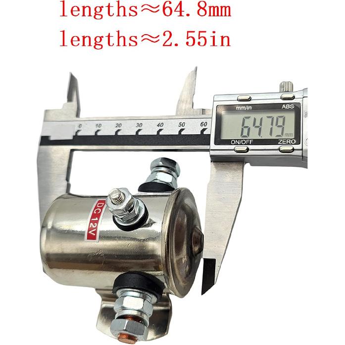 

12V Starter Solenoid 6659319 6631939 6632186 For Bobcat 310 371 440 450 500 540 542 543 630 631 641 642 643 721 730 731 741 742 743 825 1213 1600