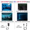 RGB Led Strip Lights 5m 10m 20m 40m Led Lights with APP Control Flexible Ribbon Lus Led Tape for Room Bedroom Decoration