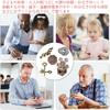 Set of Brain Ring Puzzles Level A Toy for Adults and Children A Educational and 5-Piece (Difficulty 6-2) - Brain-Boosting - Puzzle, Toy, Time-Keeping