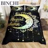 Bohemian Mandala Duvet Cover Set 3pcs Soft Comfortable Breathable Bedding For Bedroom Decor