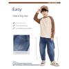 Baleno Kids Ybb Series Children's Jeans Spring and Autumn Style Boys' Pants 2025 New Boys' Casual Pants
