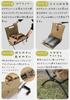 CAMPING MOON Firewood Rack with Top Plate for Field Firewood Rack Table Bonfire Side Table Black Log Carry TAB-285