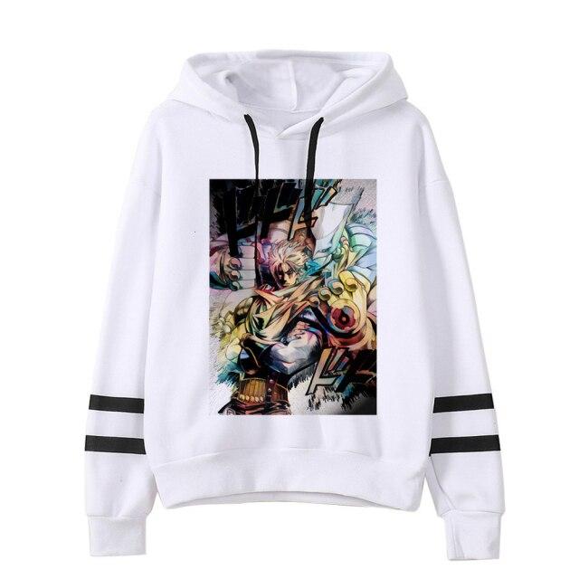 Jojo Bizarre Avventura Felpa con cappuccio Anime giapponese Uomini / Donne  Felpa divertente Harajuku Cartoon Hip Hop Vintage Vestiti Maschio  incappucciato acquista in modo economico — spedizione gratuita, recensioni  reali con foto — Joom