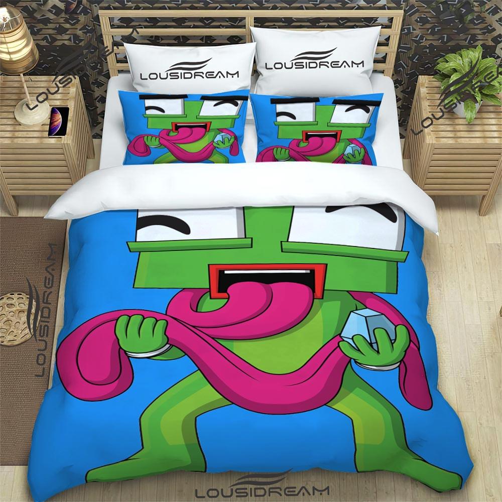 

Мультяшный забавный игровой невыразимый комплект постельного белья для спальни мягкие покрывала для кровати удобные пододеяльники и наволочки US Queen(228x228cm