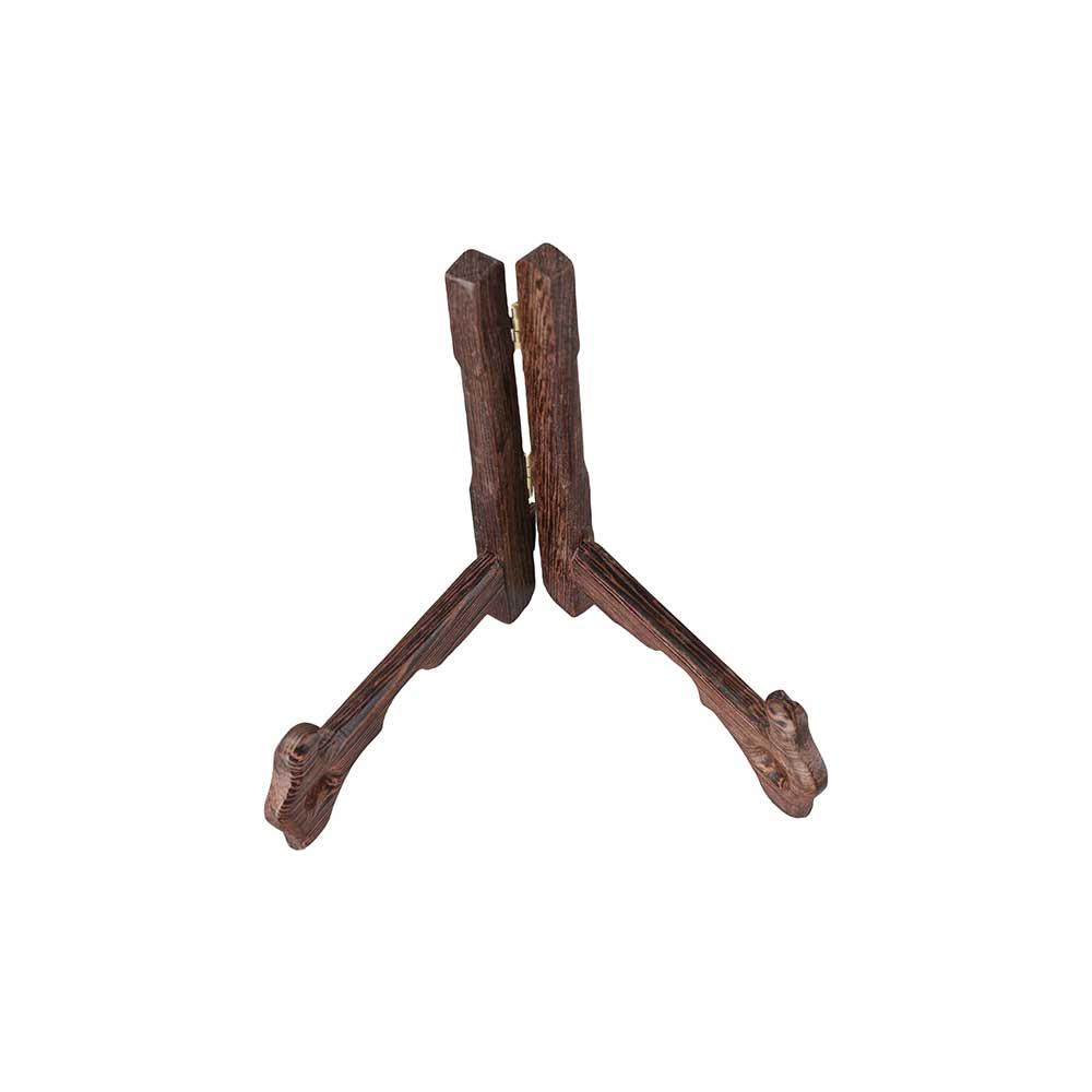 Cornice per Foto in Legno Multifunzione 3-7 pollici Supporto Espositore Cavalletti Portapiatti