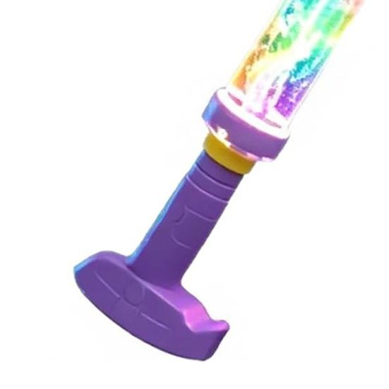 1/2/3/4Pcs Glowing Rainbow LED Water Sprayer, Light-up Water Sprinkler with Colorful Lights, Water Sprayer Tube Toy for Outdoor Summer Pool Party