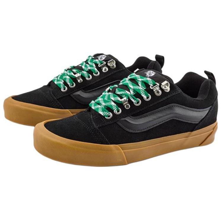 Vans Knu Skool Fashion Versatile Low-Top Skate Shoes Unisex Sneakers Black VN000CRPB9M