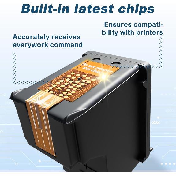 64xl Ink Cartridge Combo Pack Remanufactured Ink Cartridge Replacement for HP Ink 64 HP 64 Ink for Envy Photo 7855 7858 7100 7155 7120 6252 7800 7158