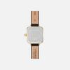 Orologio da polso analogico da donna, forma quadrata, cinturino in pelle 14504225