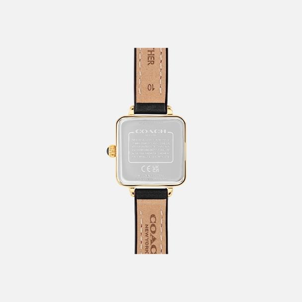 Orologio da polso analogico da donna, forma quadrata, cinturino in pelle 14504225