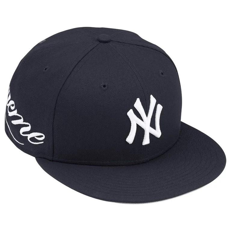 Supreme x New York Yankees New Era Navy 7 1/2