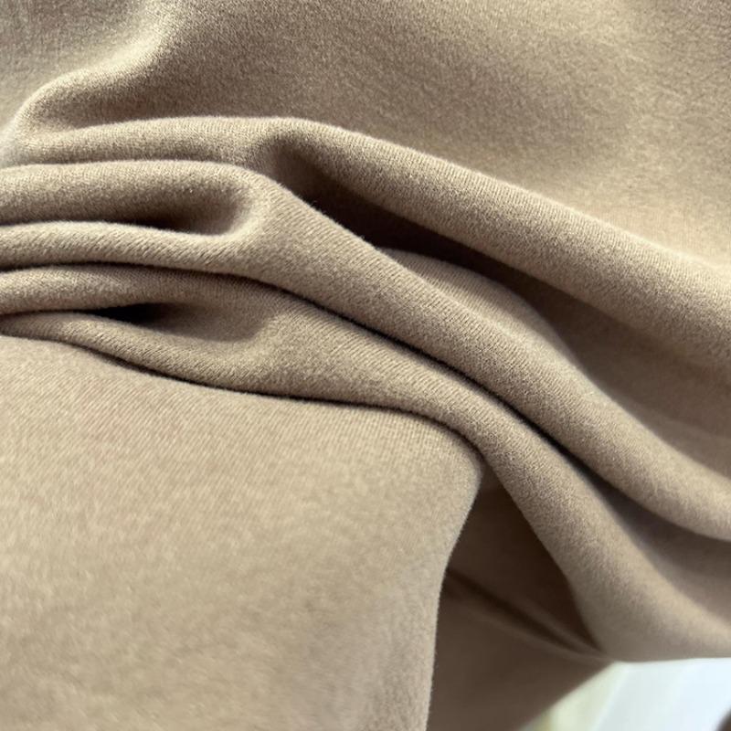 Autumn Half High Collar Slim Fit Plush Base Casual T-shirt Women Winter Long Sleeve Solid Velvet Women's T Shirt Elegant Retro Warm Lady Tee Top 25573