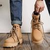 FashionBritish Style High Top Platform Boots Men Autumn Winter New Designer Luxury Shoes Male Fashion Casual Ankle Botas Hombre