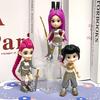 6pcs/set with box Anime Cartoon Kpop Demon Hunters Figure Model Toy Desk Decoration Rumi Zoey Mira Saja Boys Ornament Gift