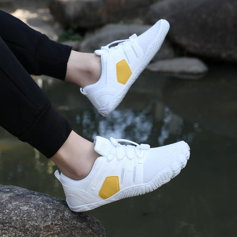 Men Womens Upstream Trekking Hiking Water Sports Shoes Beach Gym Unisex Sneakers Non-slip Five Fingers Auqa Swimming Barefoot