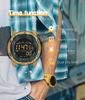 Men's Dual Time Digital Sports Watch with Pedometer