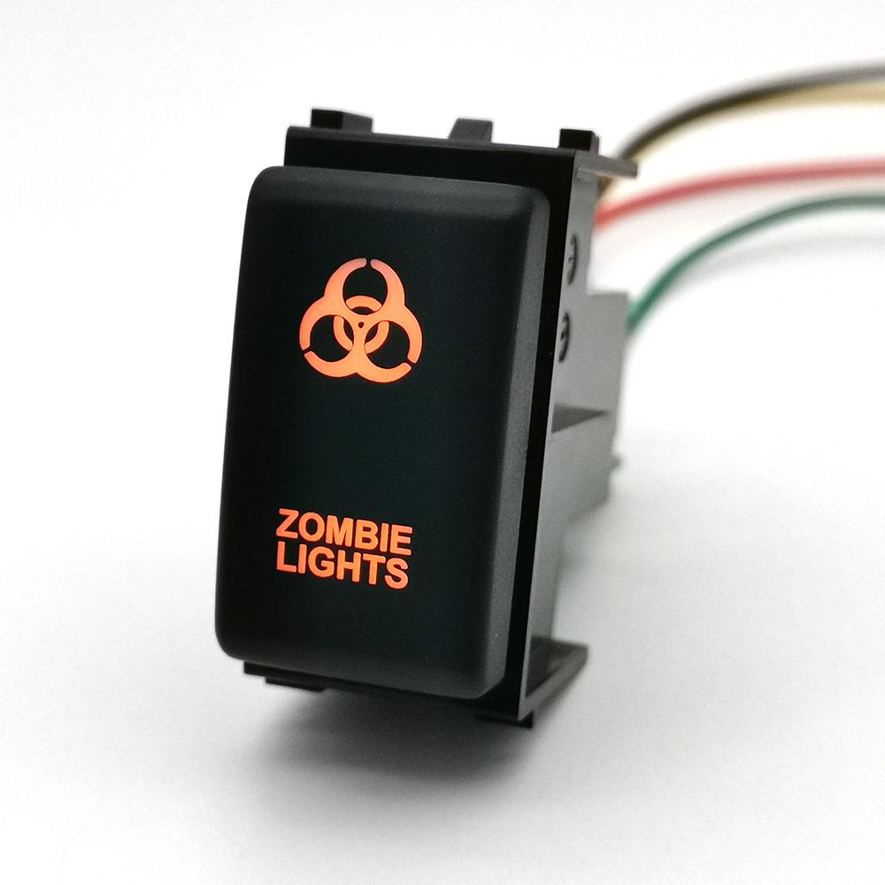 Nissan Patrol Y62 (08-15) LED Fog Light Power Radar Button with Wires