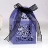 Ivory Heart-Shaped Wedding Candy Box for Chocolates