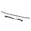 3pcs Rr Bumper Trim Strip Left Right Center Lower Bumper Cover Trim For C-Class W206   Line 2022-2024