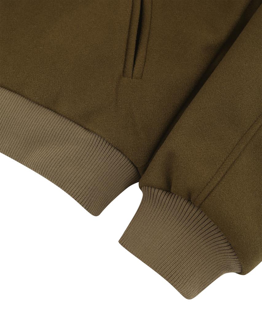 Easy No Easy Varsity Jacket - Brown