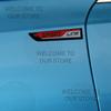 Car Decor Metal Sport Line Letter Emblem 3D Sticker Accessories For Skoda Rapid Kamiq Octavia Yeti Superb Body Side Trunk Decals