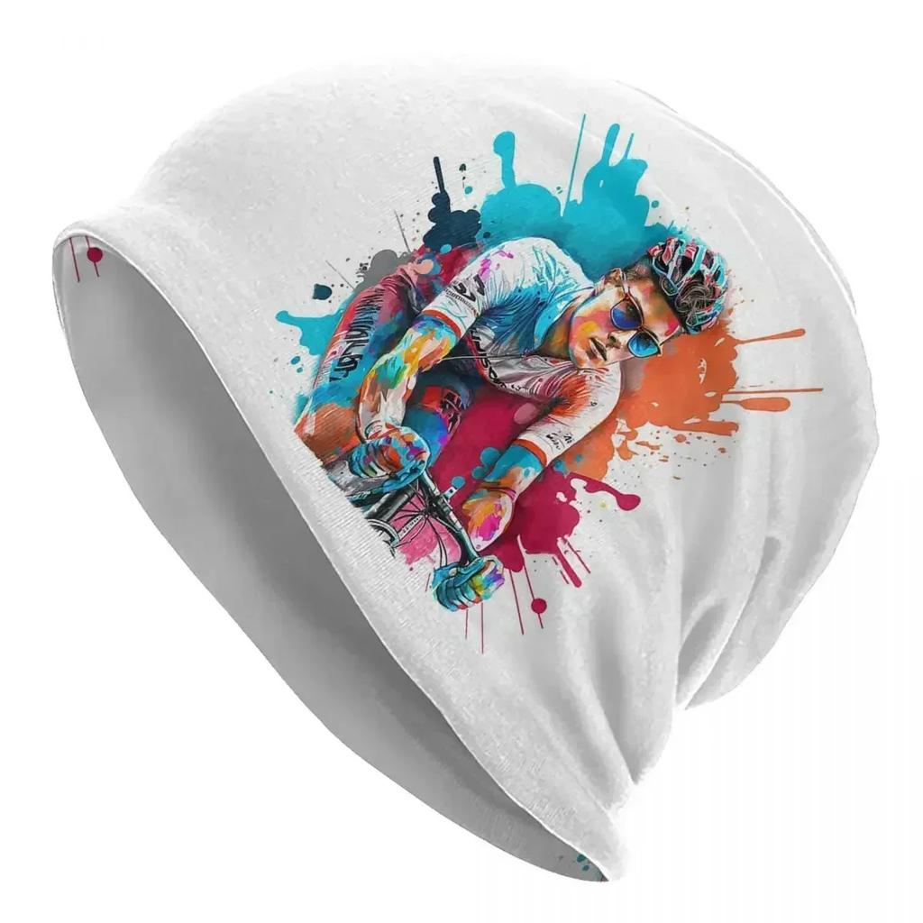 Mathieu Van Der Poel Warm Knitted Cap Fashion Bonnet Hat Autumn Winter Outdoor Beanies Hats for Unisex WoUnisex Adult