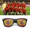 World Cup sunglasses football flag pinhole sticker 2140 printed logo independence day printed rice nail sunglasses