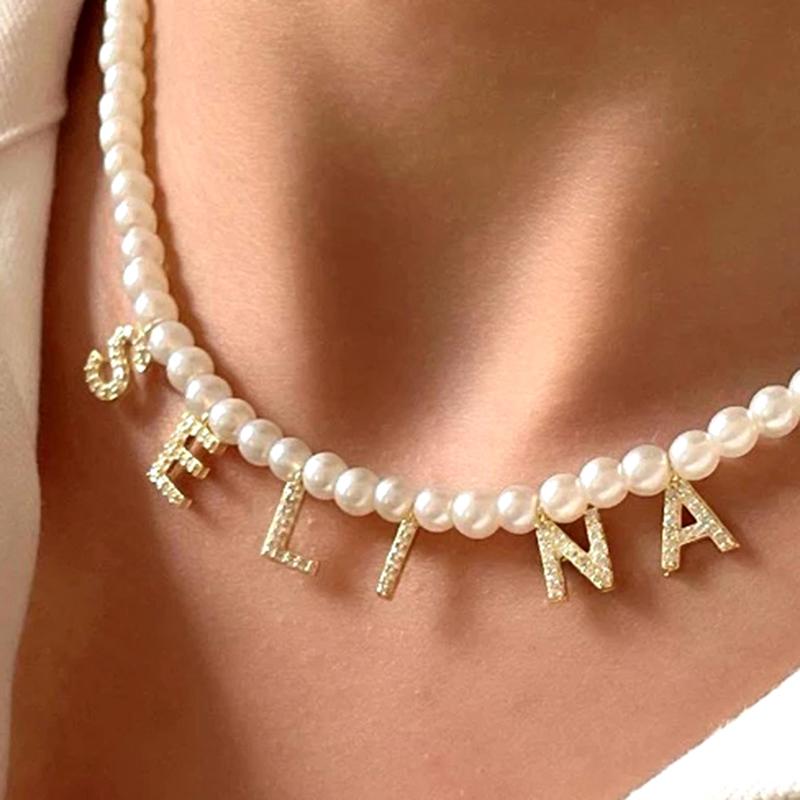 Alphabet Anfangsbuchstabe Anhänger Zirkonia Buchstabenanhänger für Zirkon Herstellung Halskette Ohrring Zirkonia Schlüsselanhänger DIY Zubehör