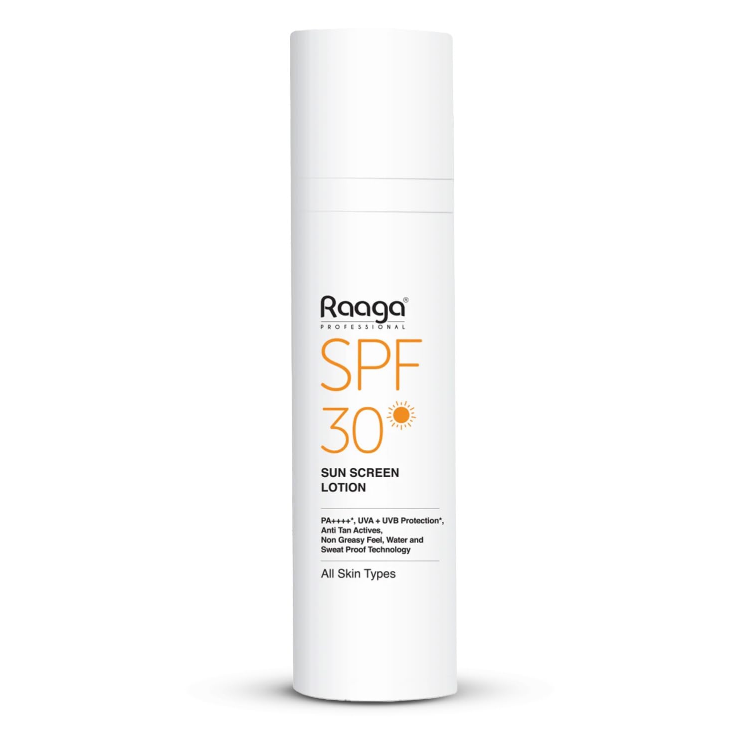 

Raaga Professional SPF 30 Sunscreen Lotion PA++++ UVA UVB Protection Non-Greasy 55 ml Pack of 1
