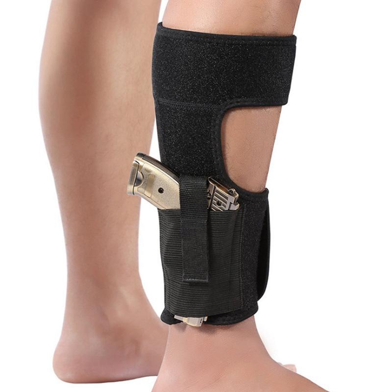 Tactical Ankle Holster Military Drop Leg Gun Holder For Right Left Hand Concealed Elastic Pistol Bag Hunting Accssories Pouch