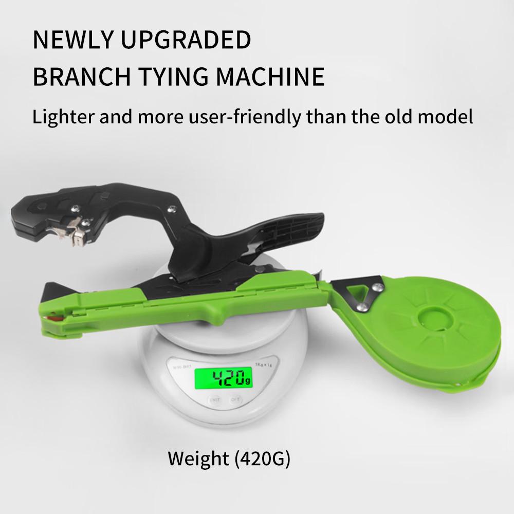 New Elbow Large Mouth Agricultural Tying Binding Machine Handheld Orchard Tying Machine Tapes Binding Garden Tools