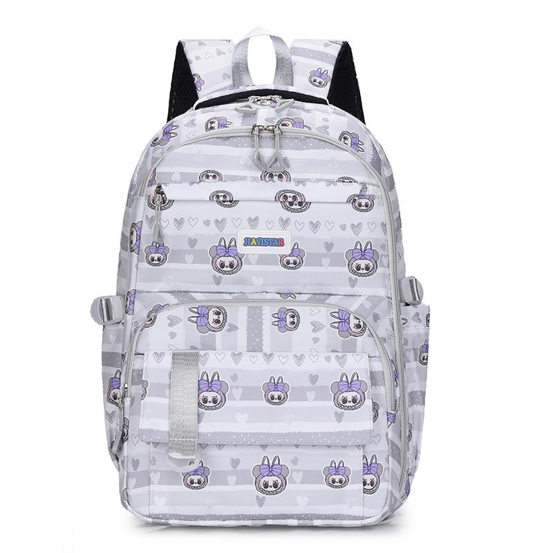 

Ученики старших классов средней школы с высокой успеваемостью снижают нагрузку на позвоночник, рюкзак для защиты позвоночника, милый мультяшный школьный рюкзак для девочки на дверцу холодильника светло-серый