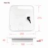 RV Motorhome Electrical Power Cord Hatch with 10 Screws