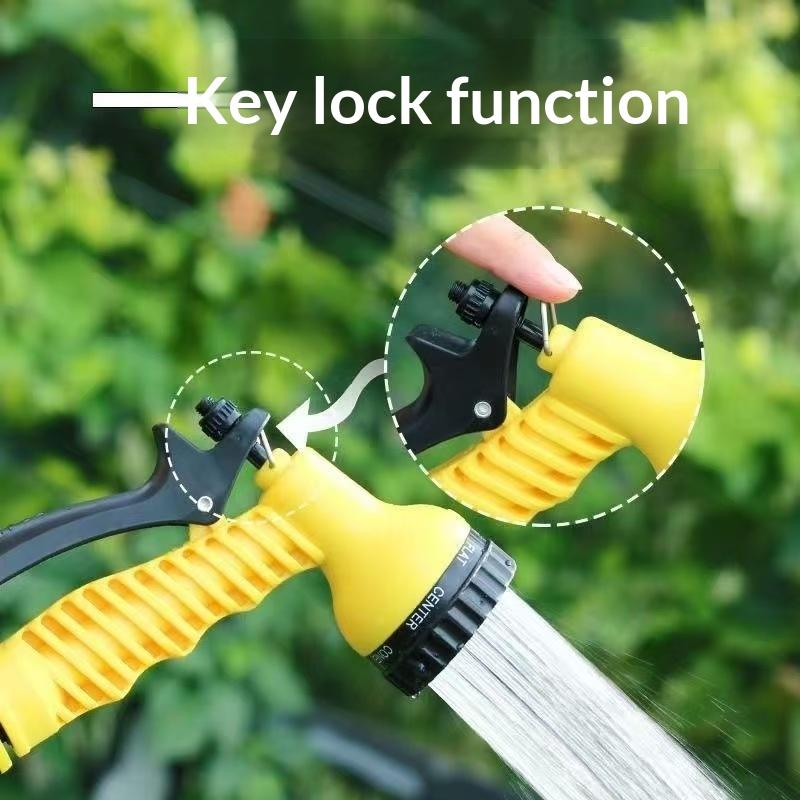 Irrigation Garden Watering Gun Thumb Control Water Hose Nozzle Sprayer Hose Spray Nozzle Garden Spray Irrigation Watering Nozzle