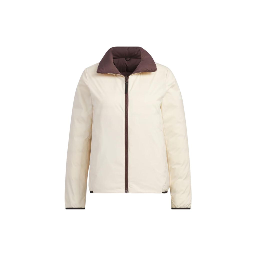 Adidas 3-In-1 Rain.Rdy Reversible Outdoor Waterproof Sports Jacket Women Jacket Off-White IL8967