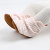 MYGGPP Autumn and Winter Striped Cotton Shoes Cotton Boots Baby Shoes Warm Shoes Baby Shoes Toddler Shoes