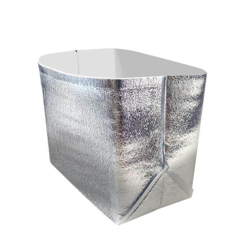 Three-Dimensional Insulated Aluminum Foil Bag for Fresh Fruit, Seafood & Takeout